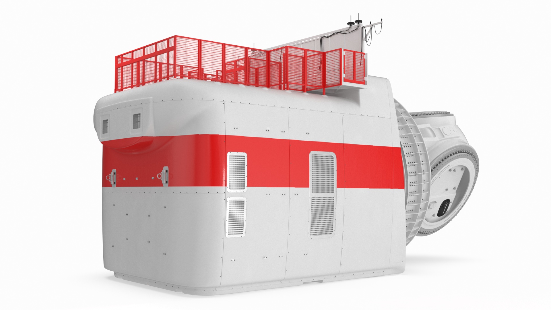 3D Nacelle for Offshore Wind Turbine model