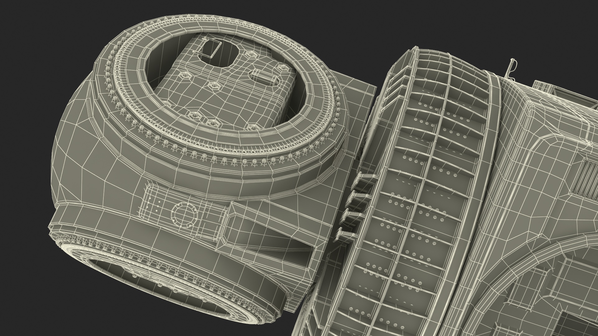 3D Nacelle for Offshore Wind Turbine model