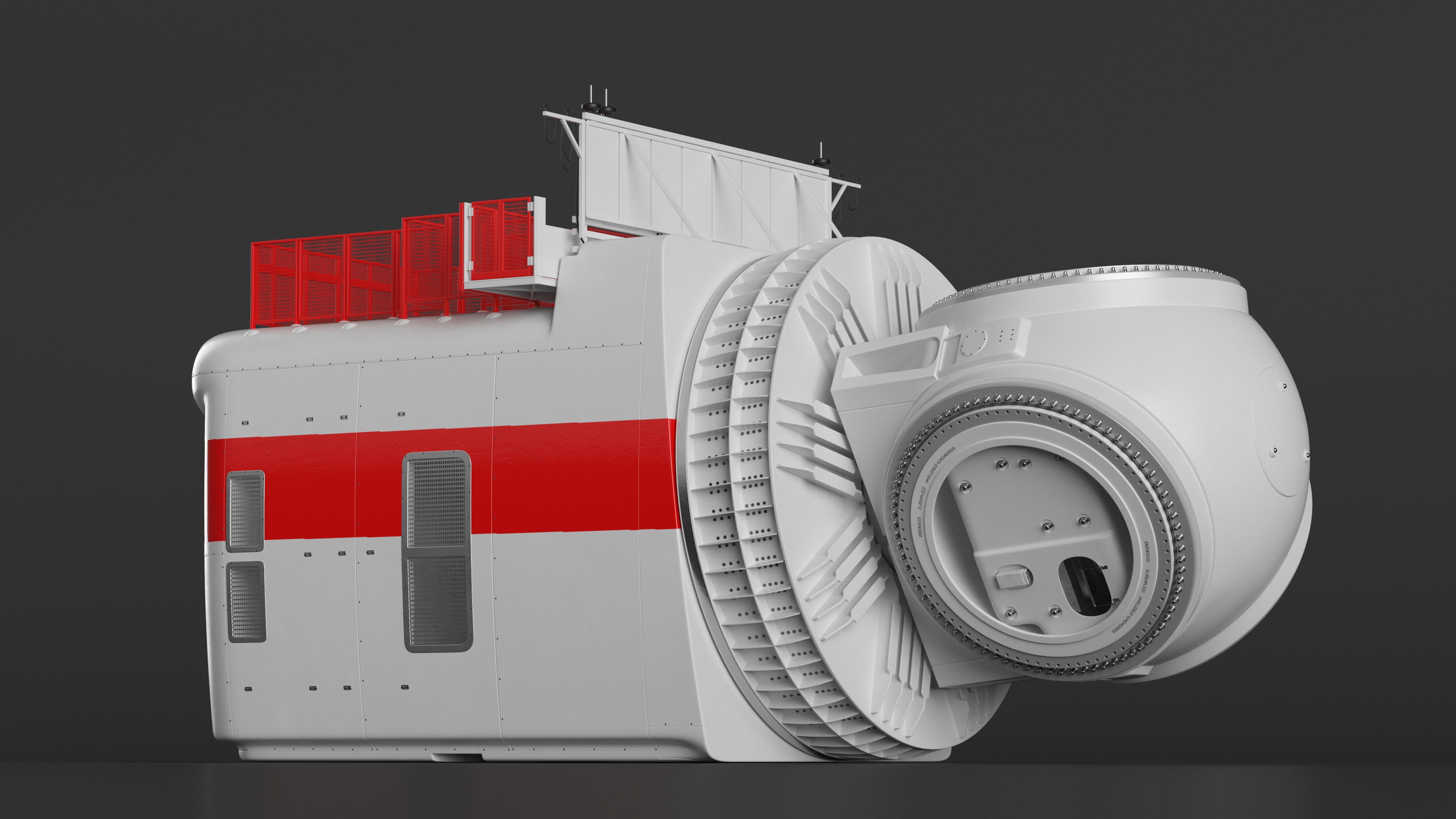 3D Nacelle for Offshore Wind Turbine model