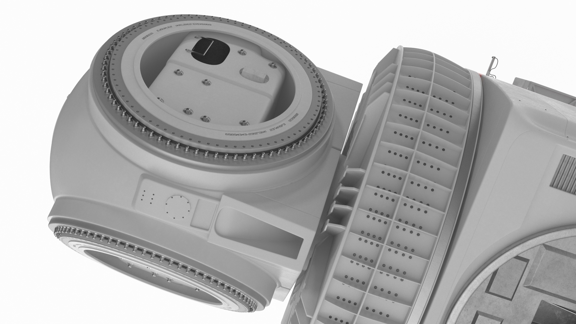 3D Nacelle for Offshore Wind Turbine model