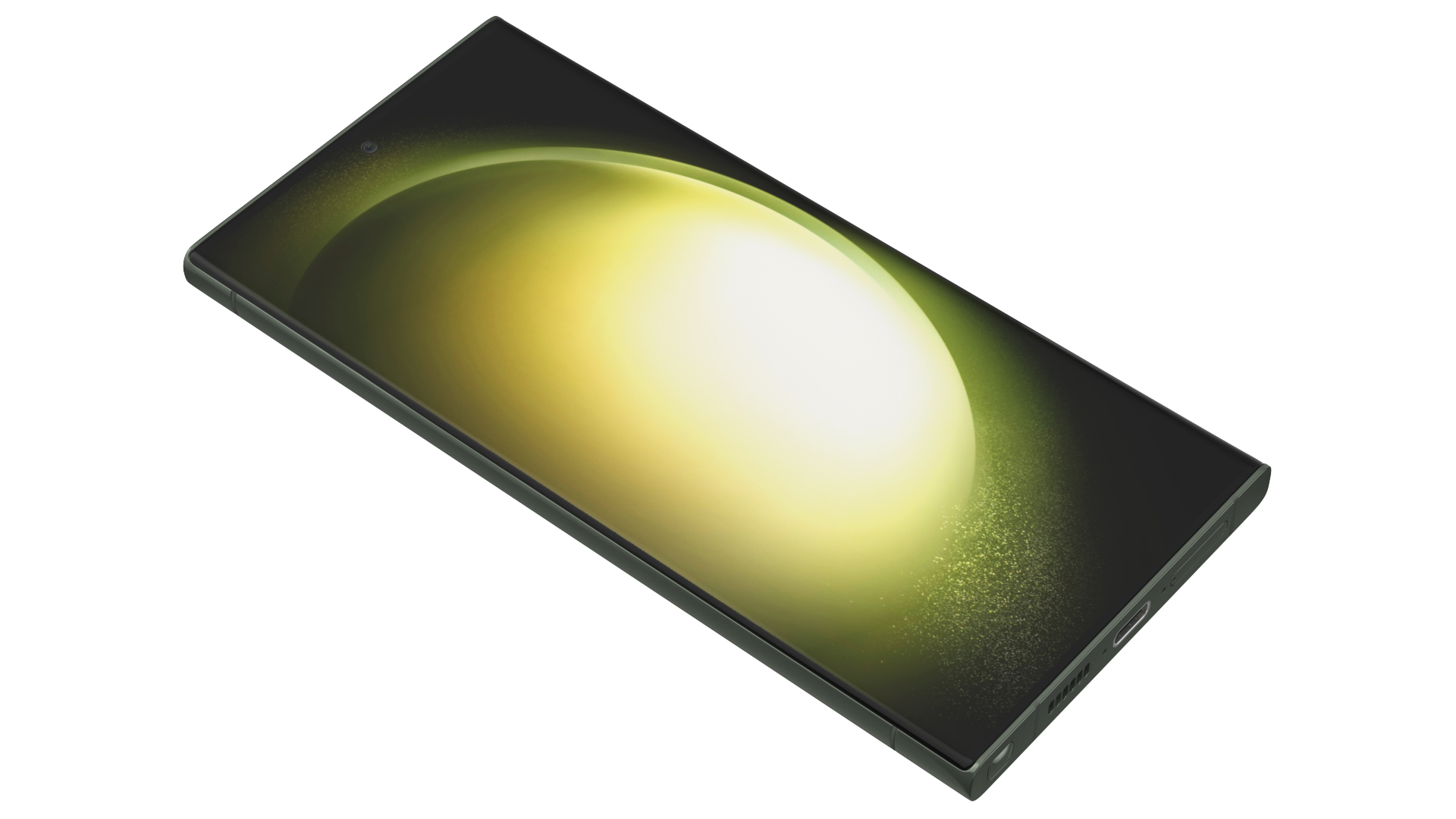 3D Smartphone Samsung Galaxy S23 Ultra Green