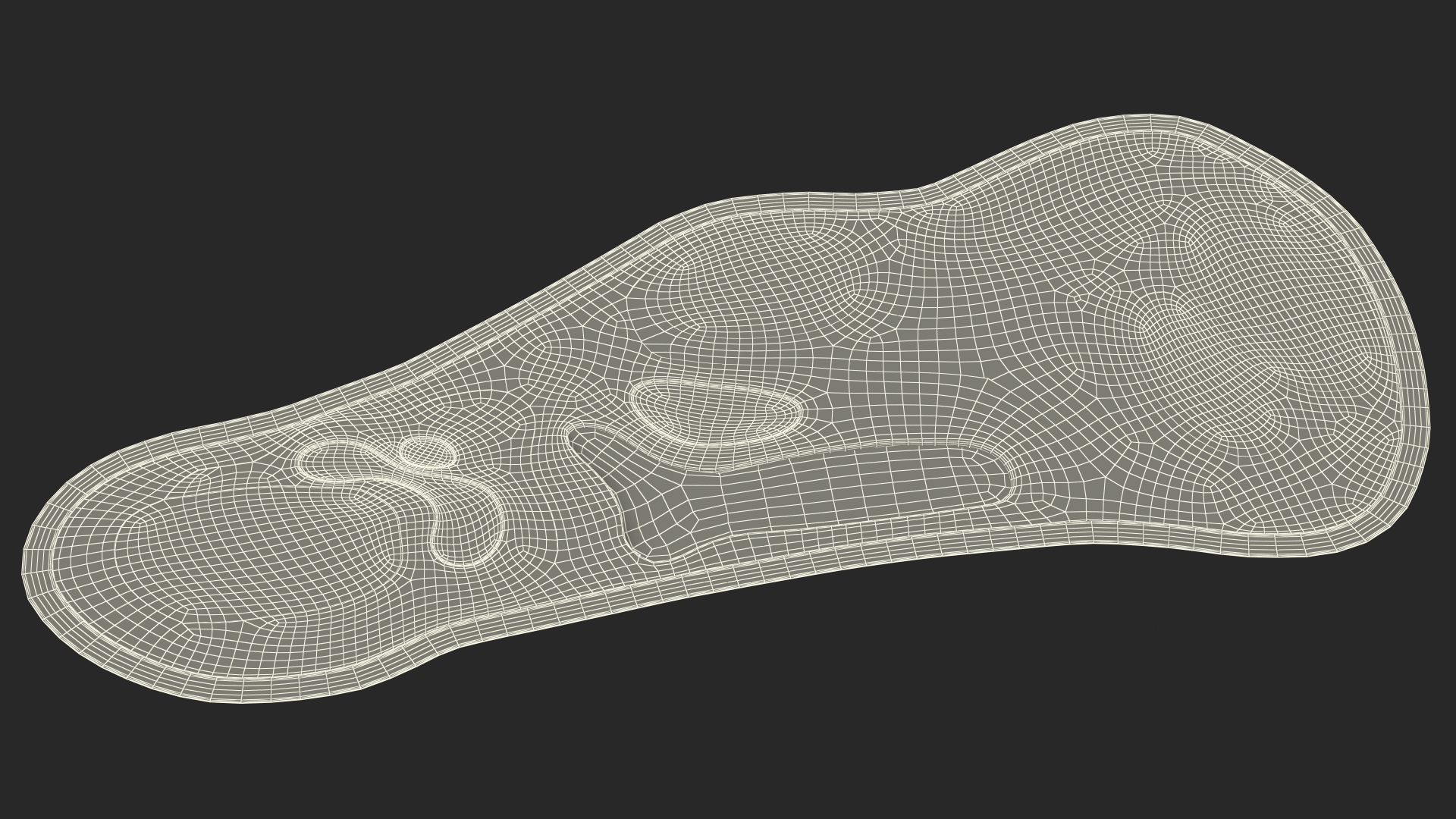3D model Golf Course Fur