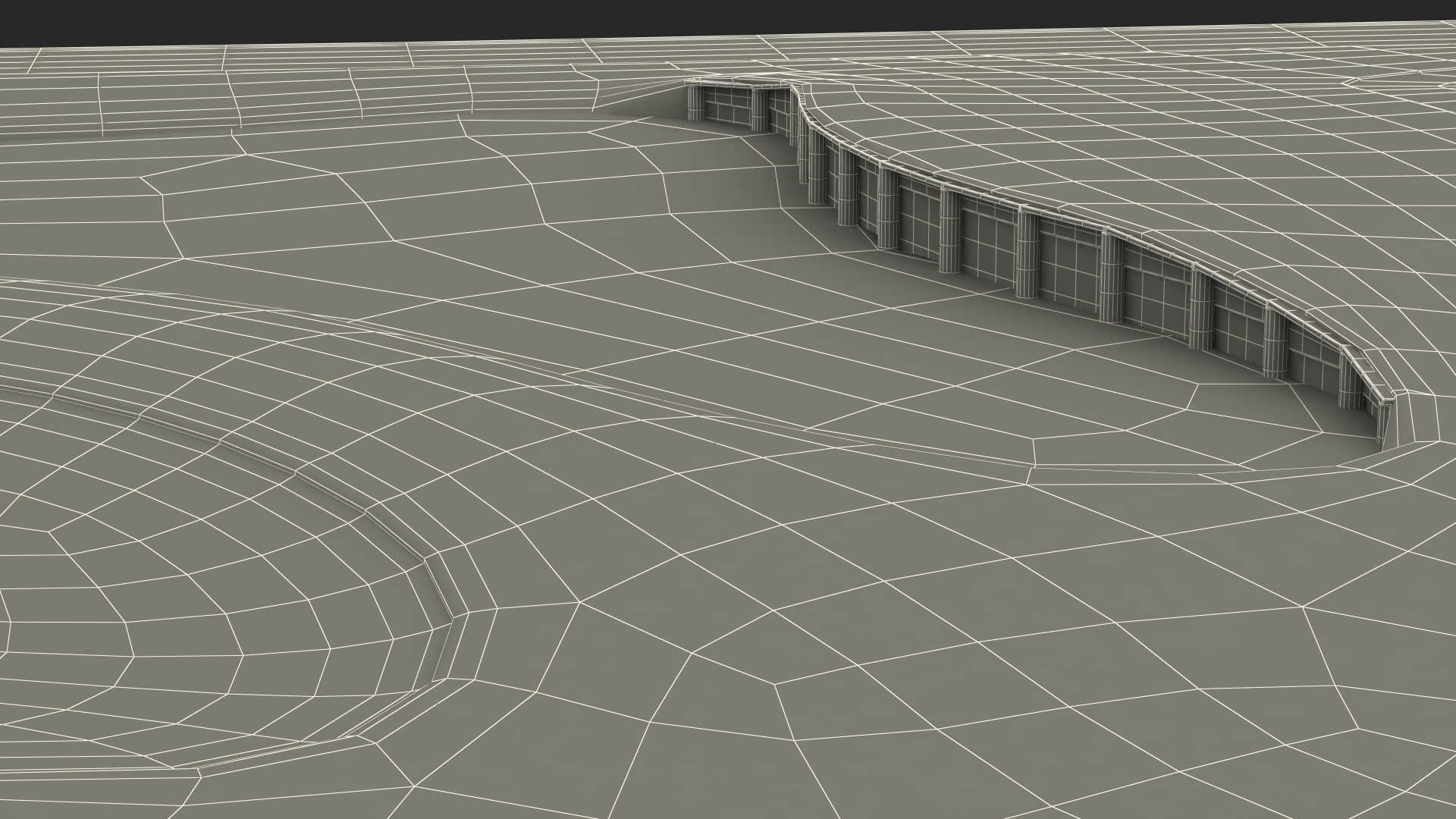 3D model Golf Course Fur