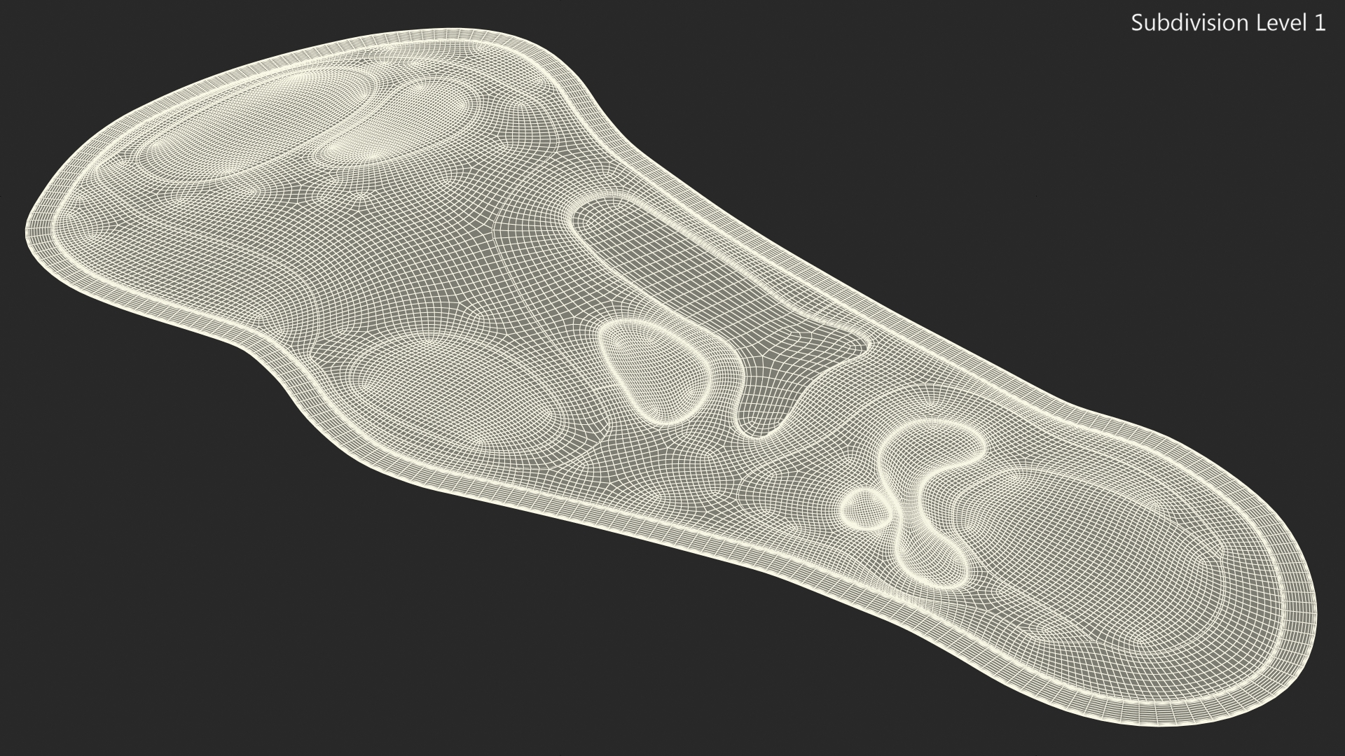 3D model Golf Course Fur