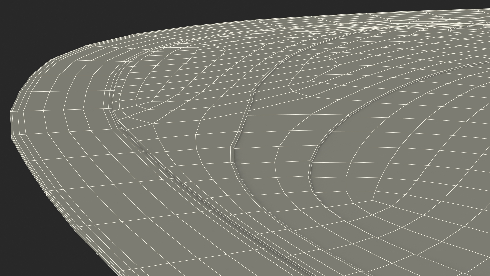 3D model Golf Course Fur