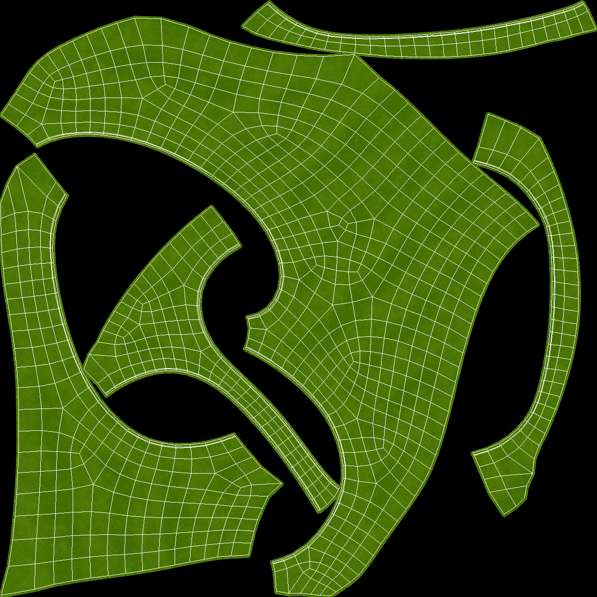 3D model Golf Course Fur
