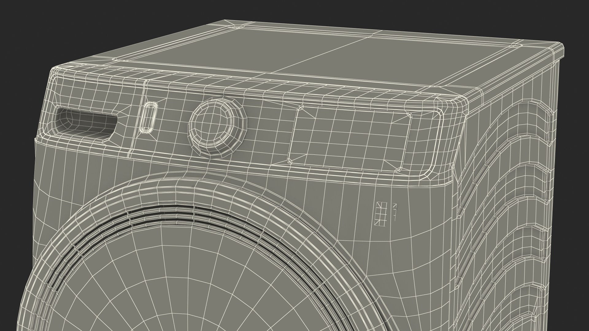 3D model Steam Washer Profile Blue