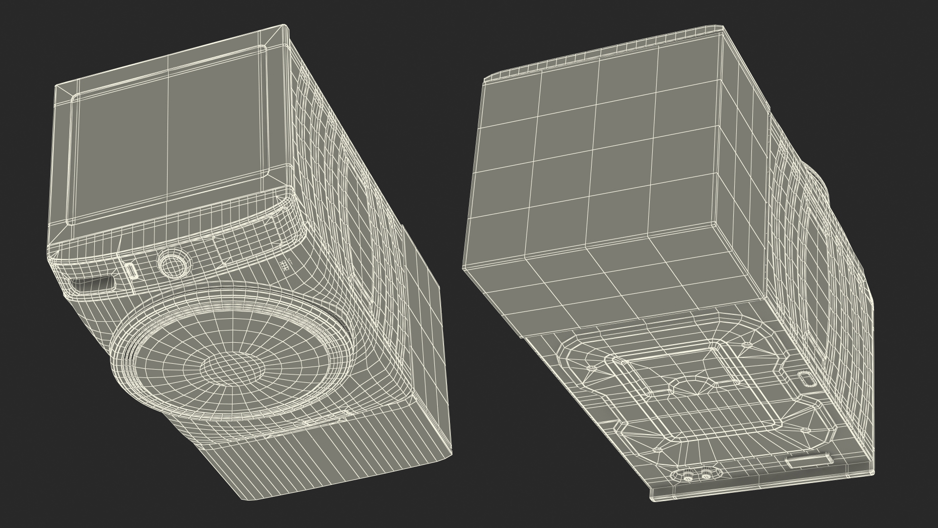 3D model Steam Washer Profile Blue