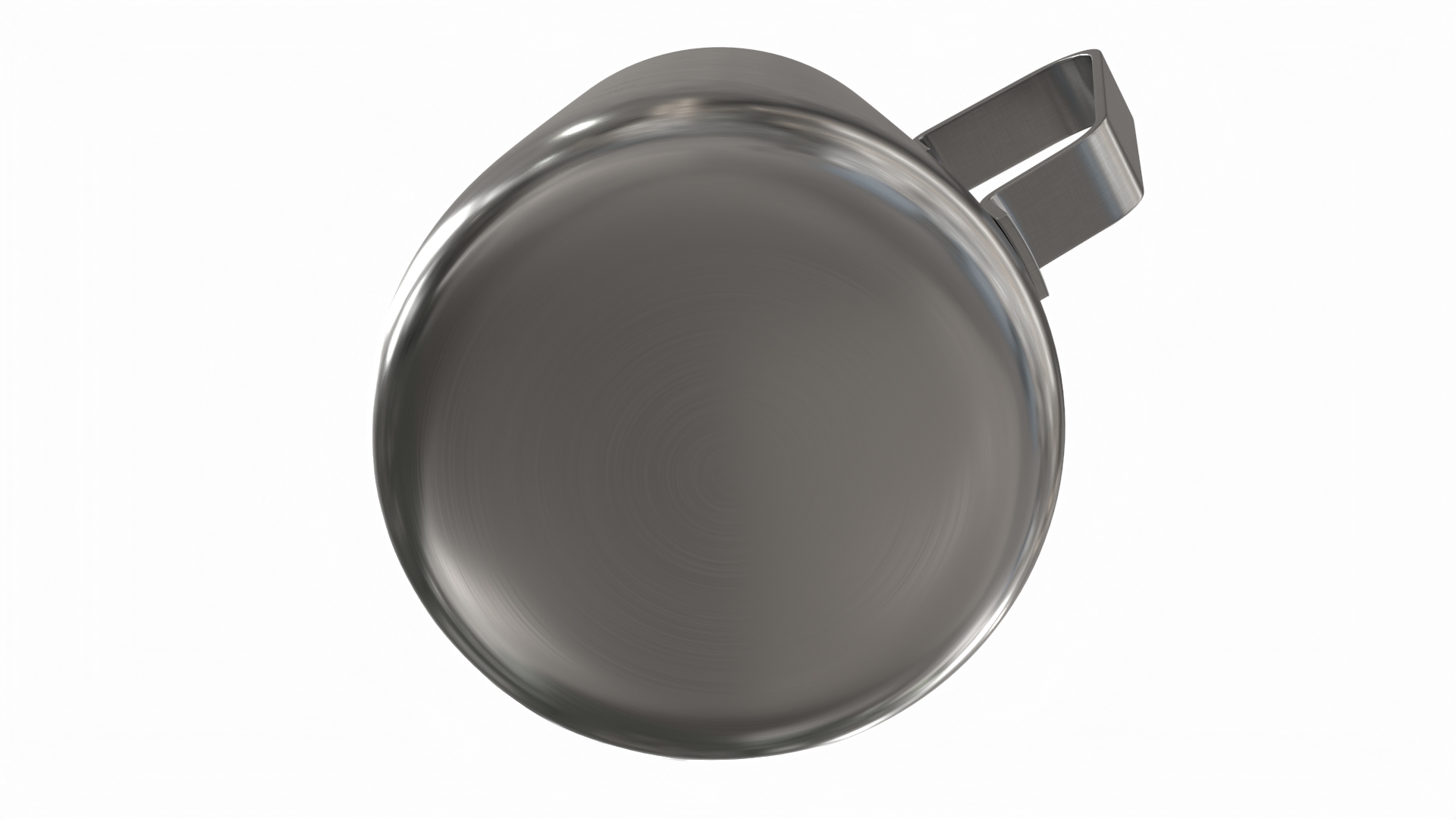 Milk Jug Stainless Steel 3D model