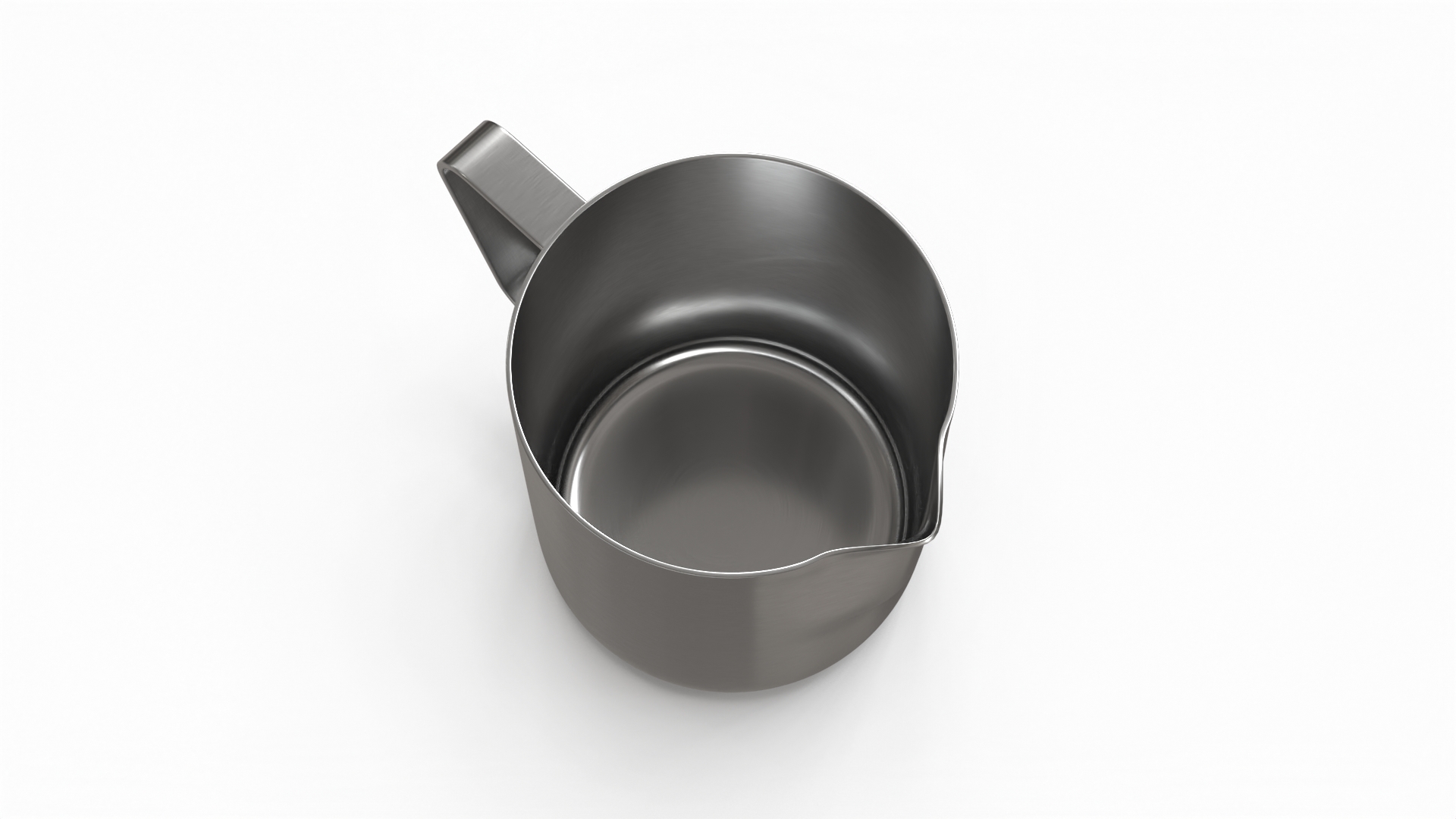 Milk Jug Stainless Steel 3D model