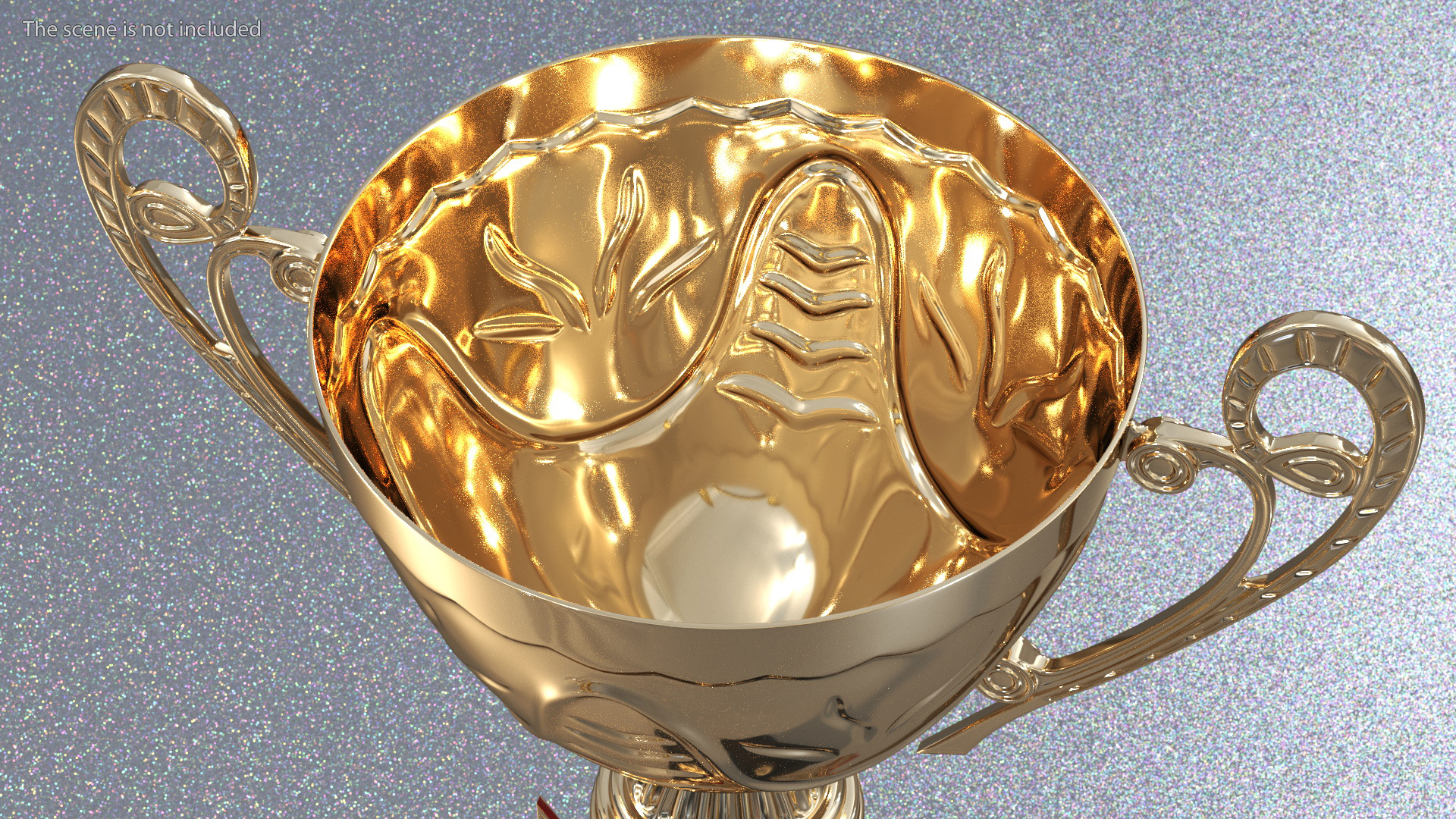 Sports Cup Trophy Gold 3D