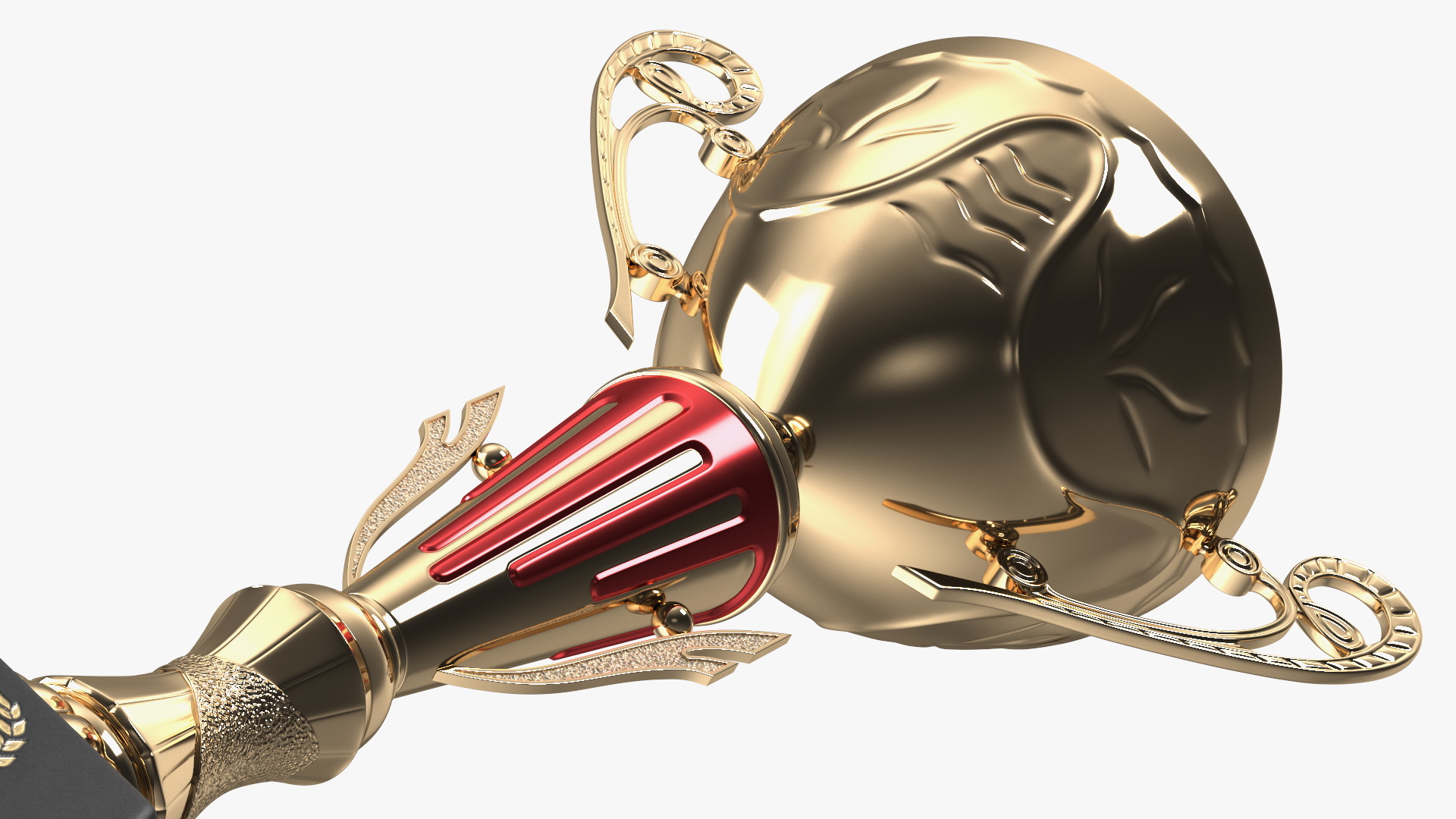 Sports Cup Trophy Gold 3D