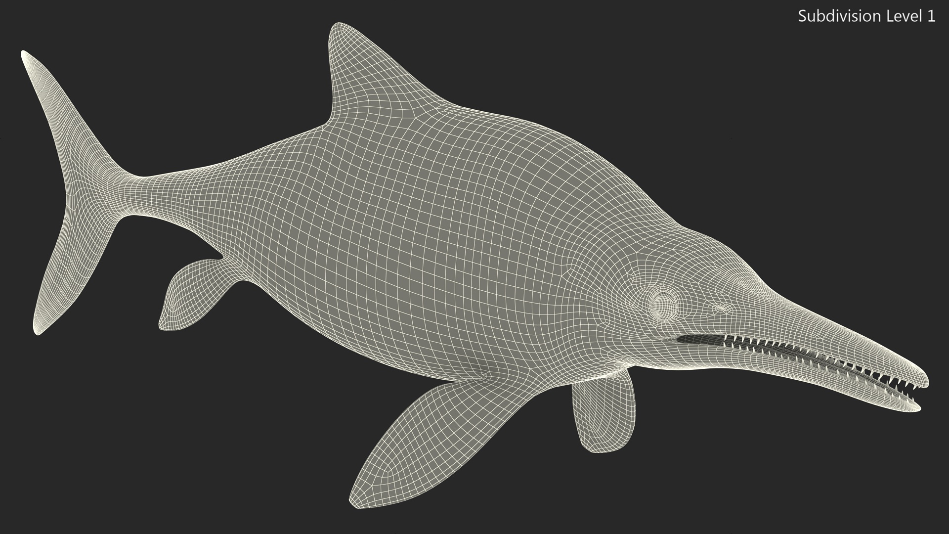 3D Ichthyosaur