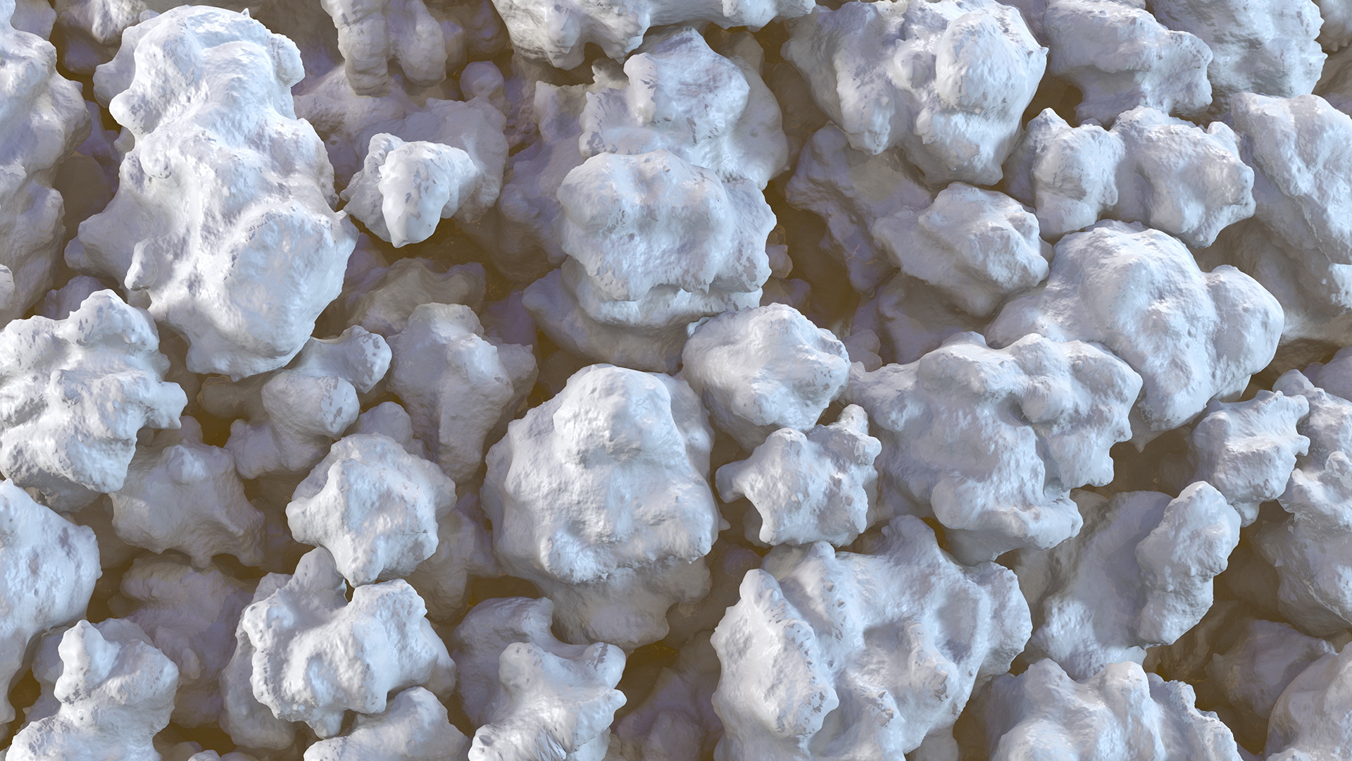 Cottage Cheese Wood Bowl 3D model