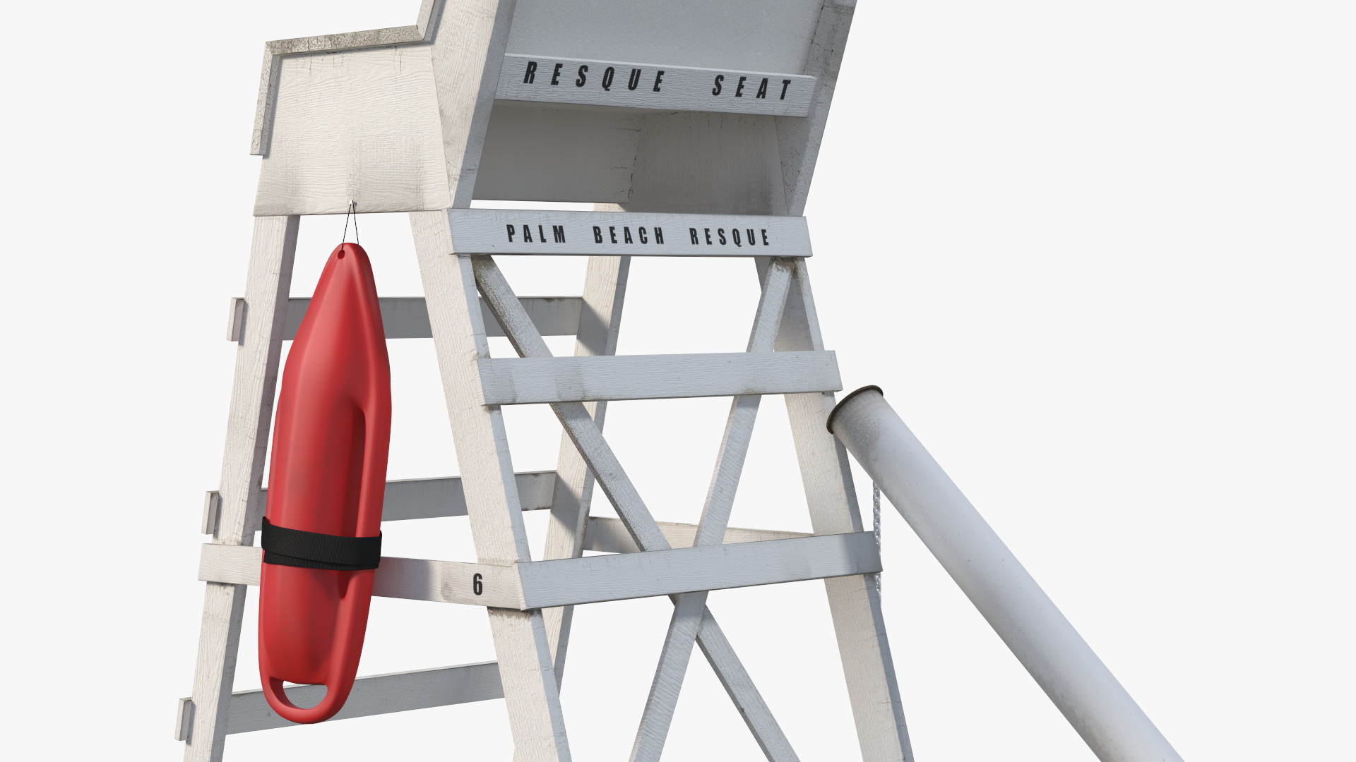 3D model Lifeguard Chair