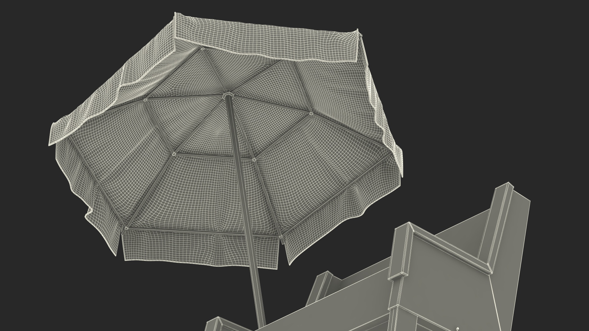 3D model Lifeguard Chair