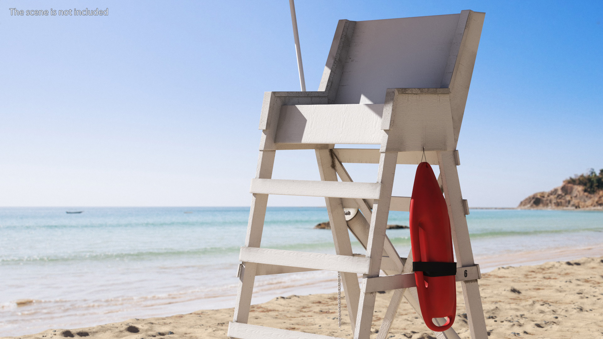 3D model Lifeguard Chair