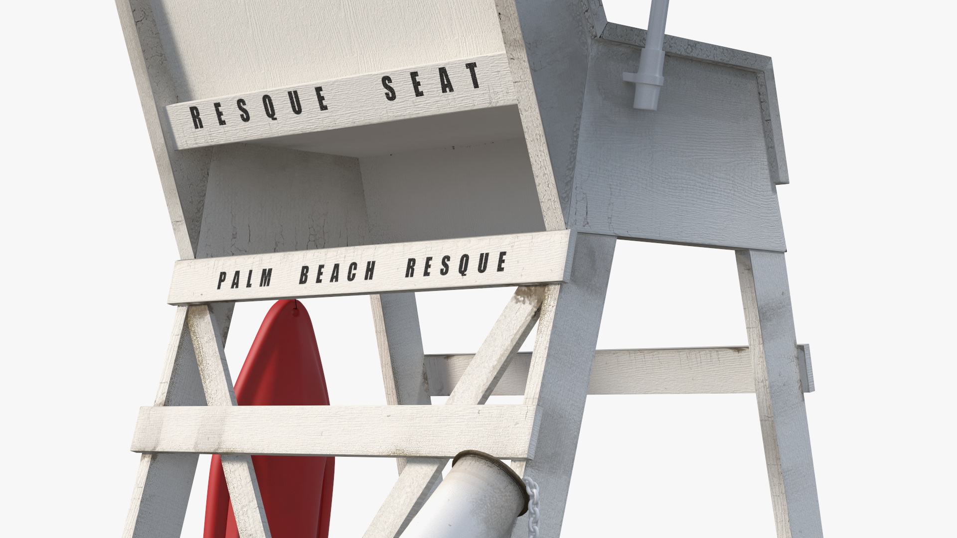 3D model Lifeguard Chair