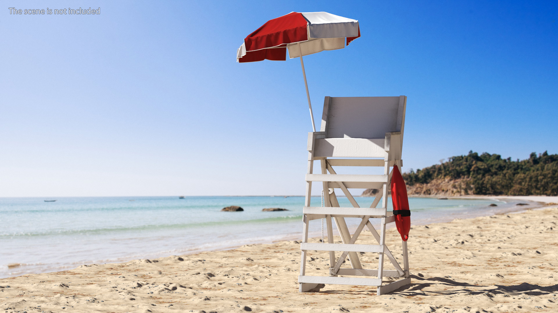 3D model Lifeguard Chair