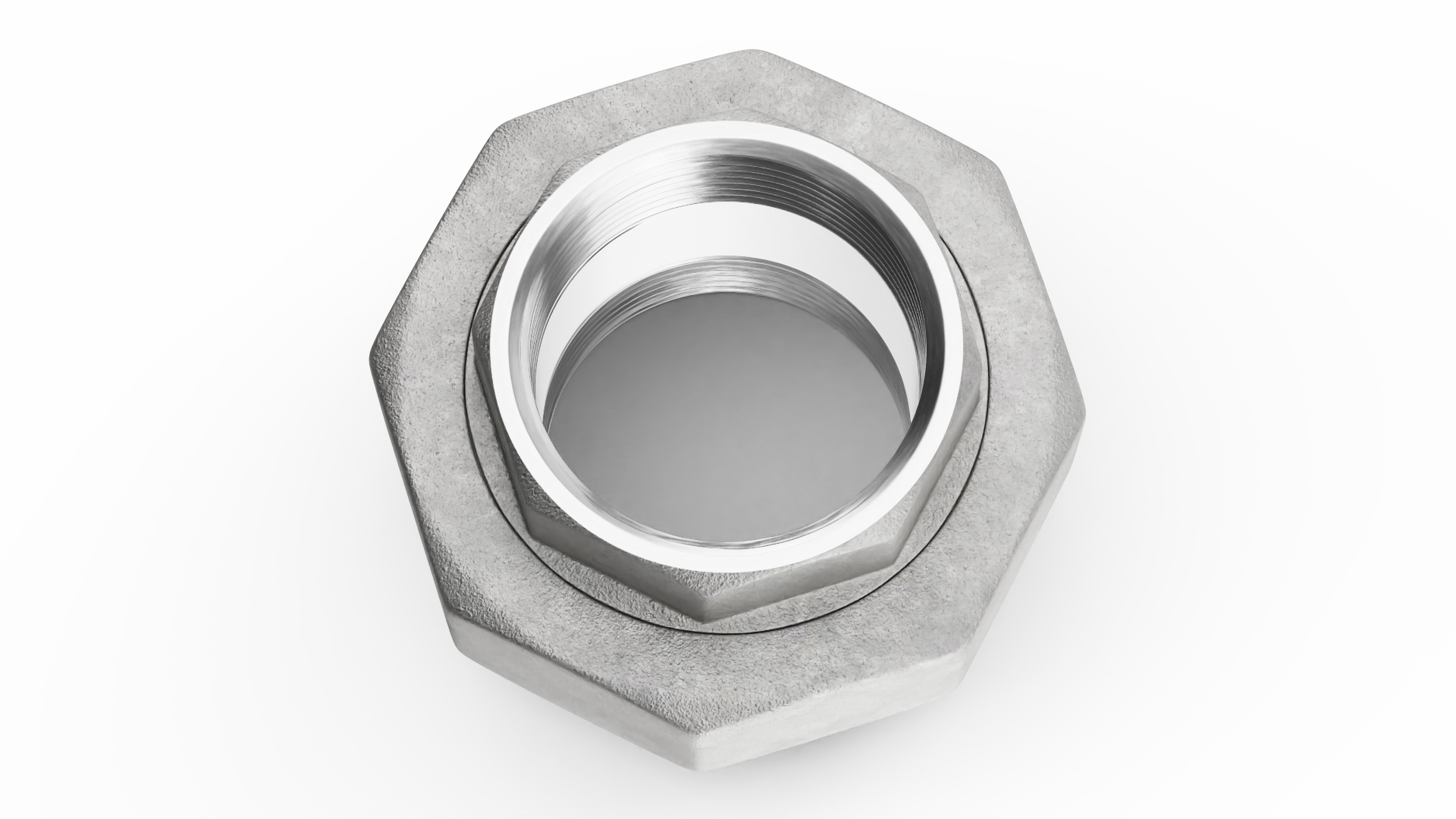 Fitting Union SS304 3D model