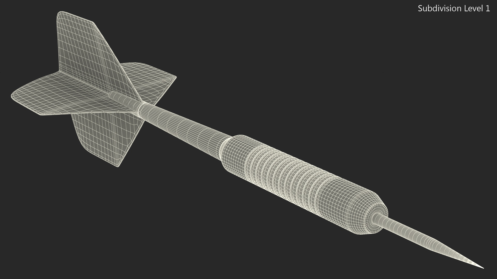 3D Dart with France Flag