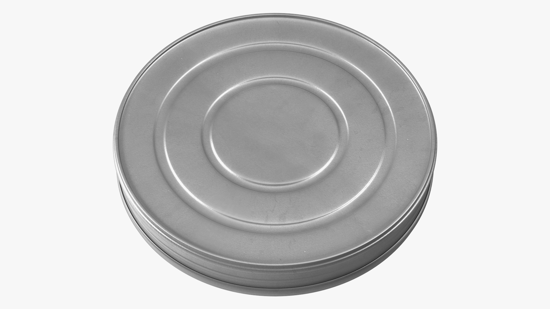 Vintage Movie Film Canister 3D