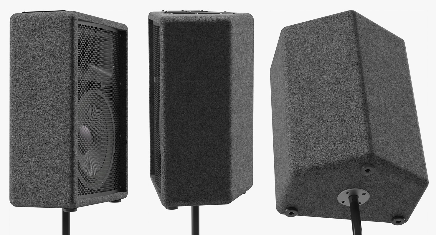 Passive Speakers Generic 3D model