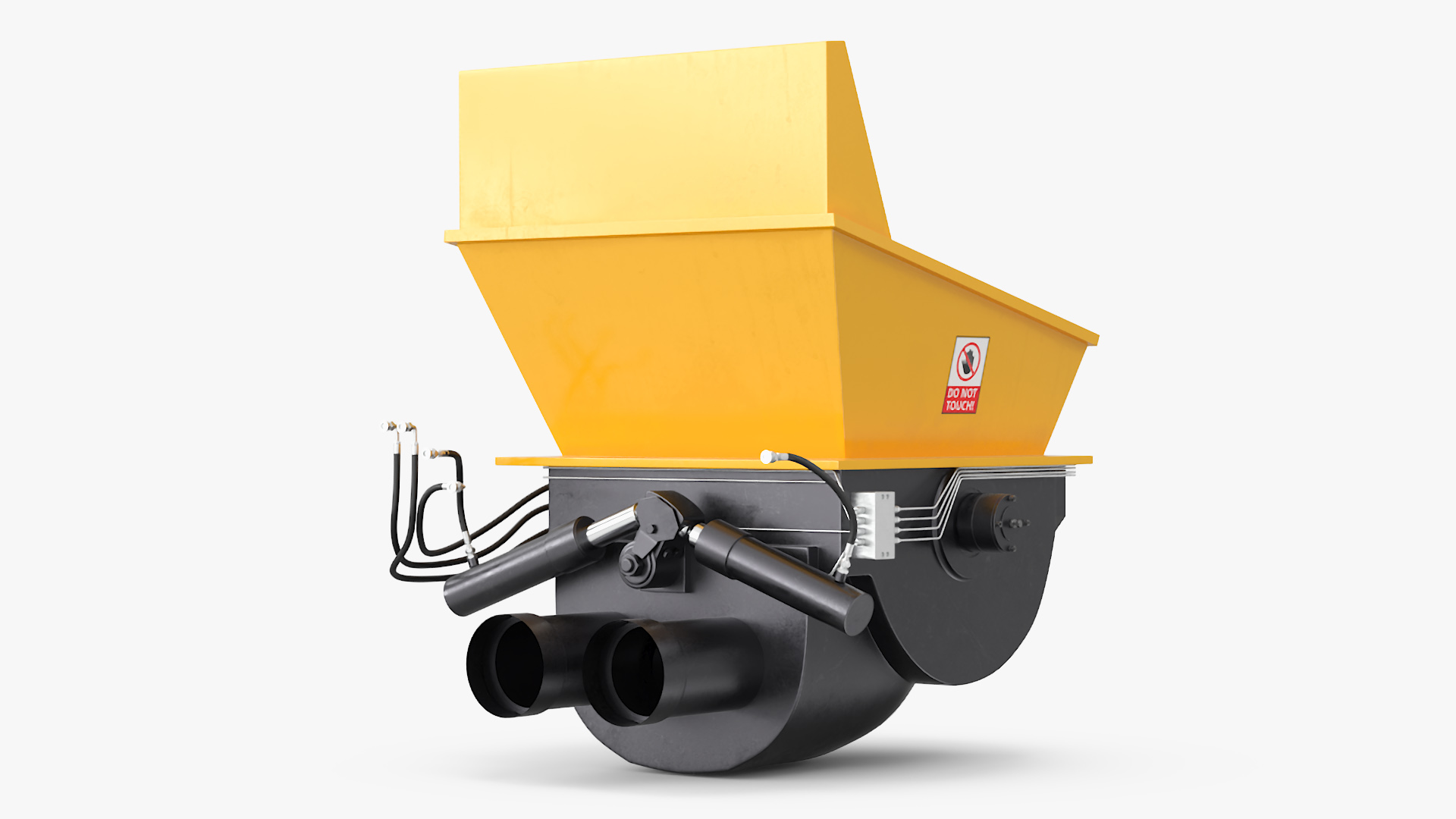 Loading Tank for Portable Concrete Pump 3D model