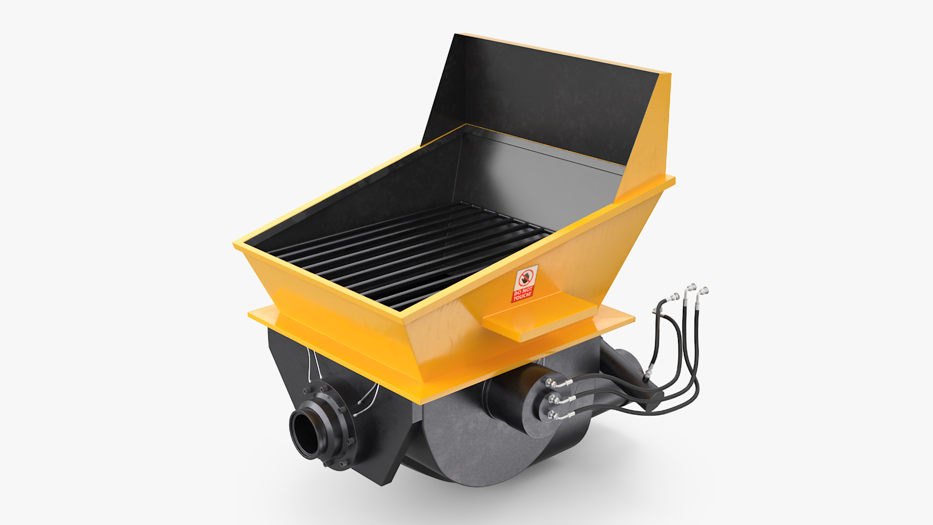 Loading Tank for Portable Concrete Pump 3D model