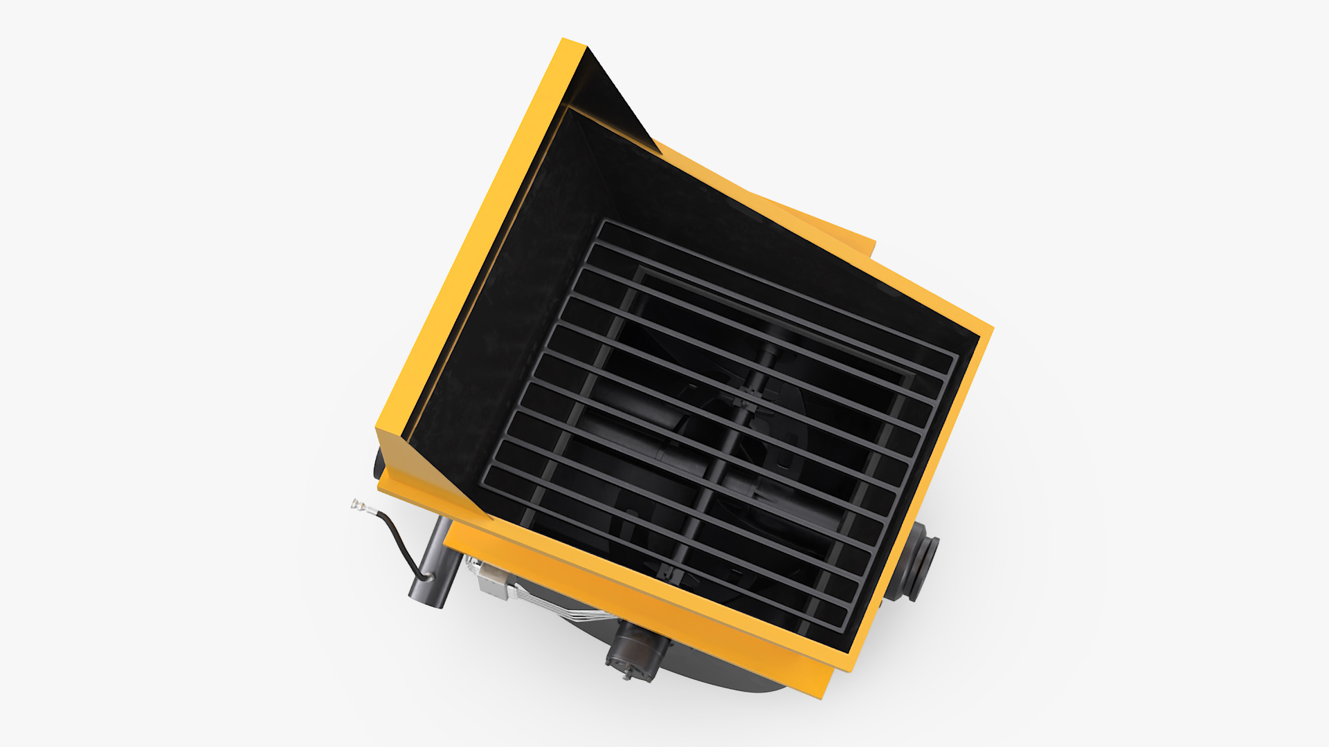 Loading Tank for Portable Concrete Pump 3D model