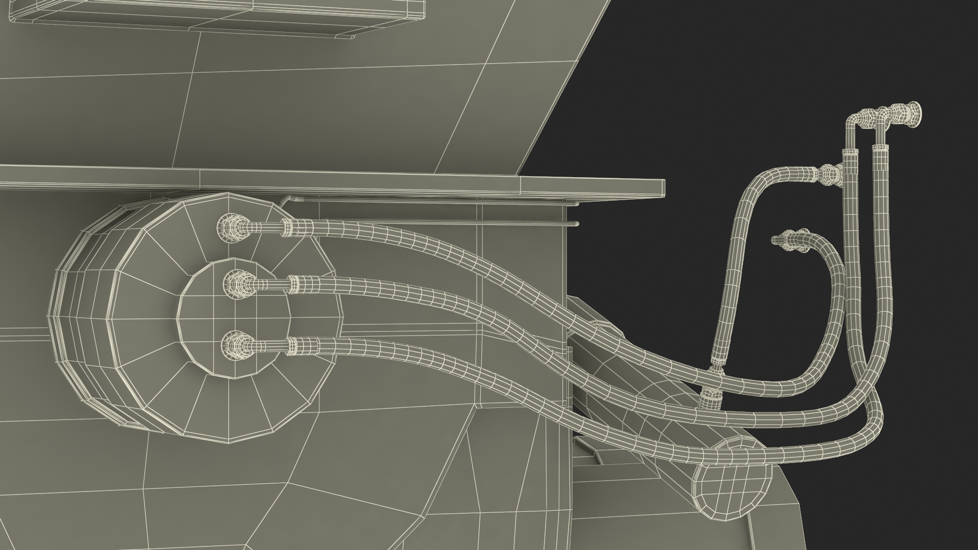 Loading Tank for Portable Concrete Pump 3D model