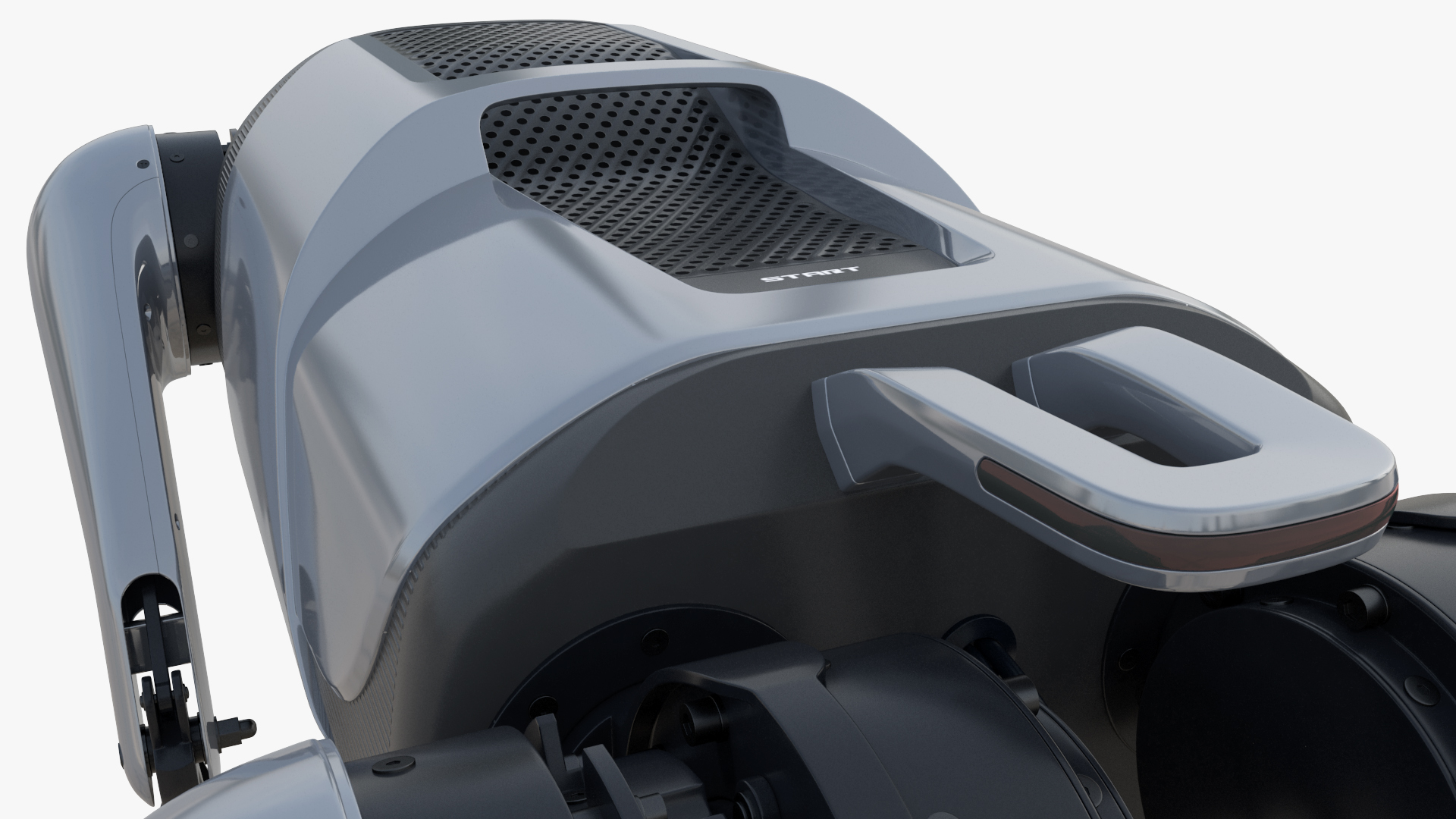 3D model CyberDog Gray Rigged