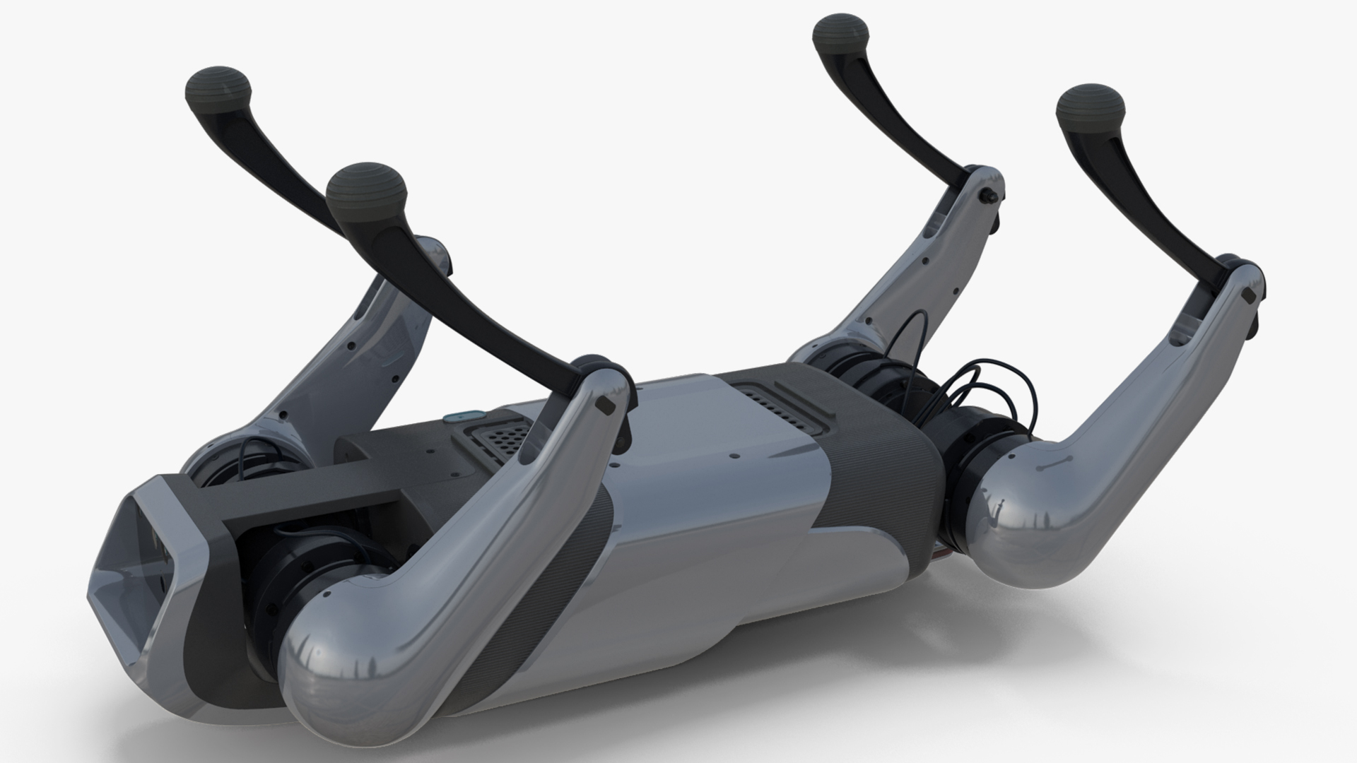 3D model CyberDog Gray Rigged