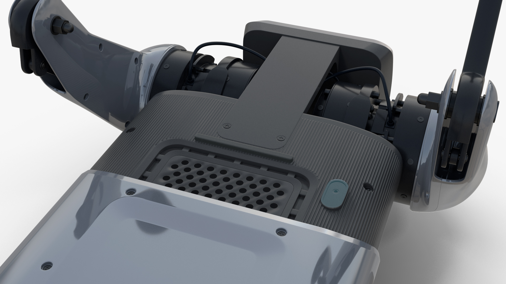 3D model CyberDog Gray Rigged