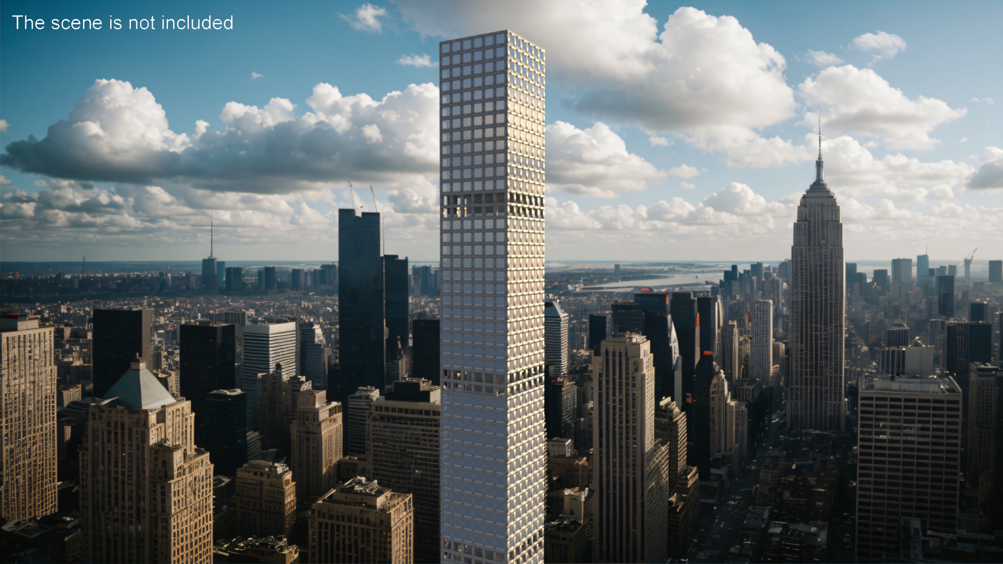 3D Skyscraper 432 Park Avenue