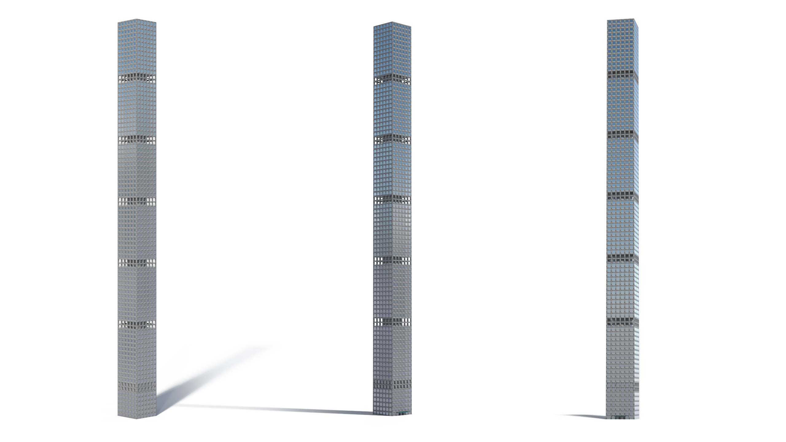 3D Skyscraper 432 Park Avenue