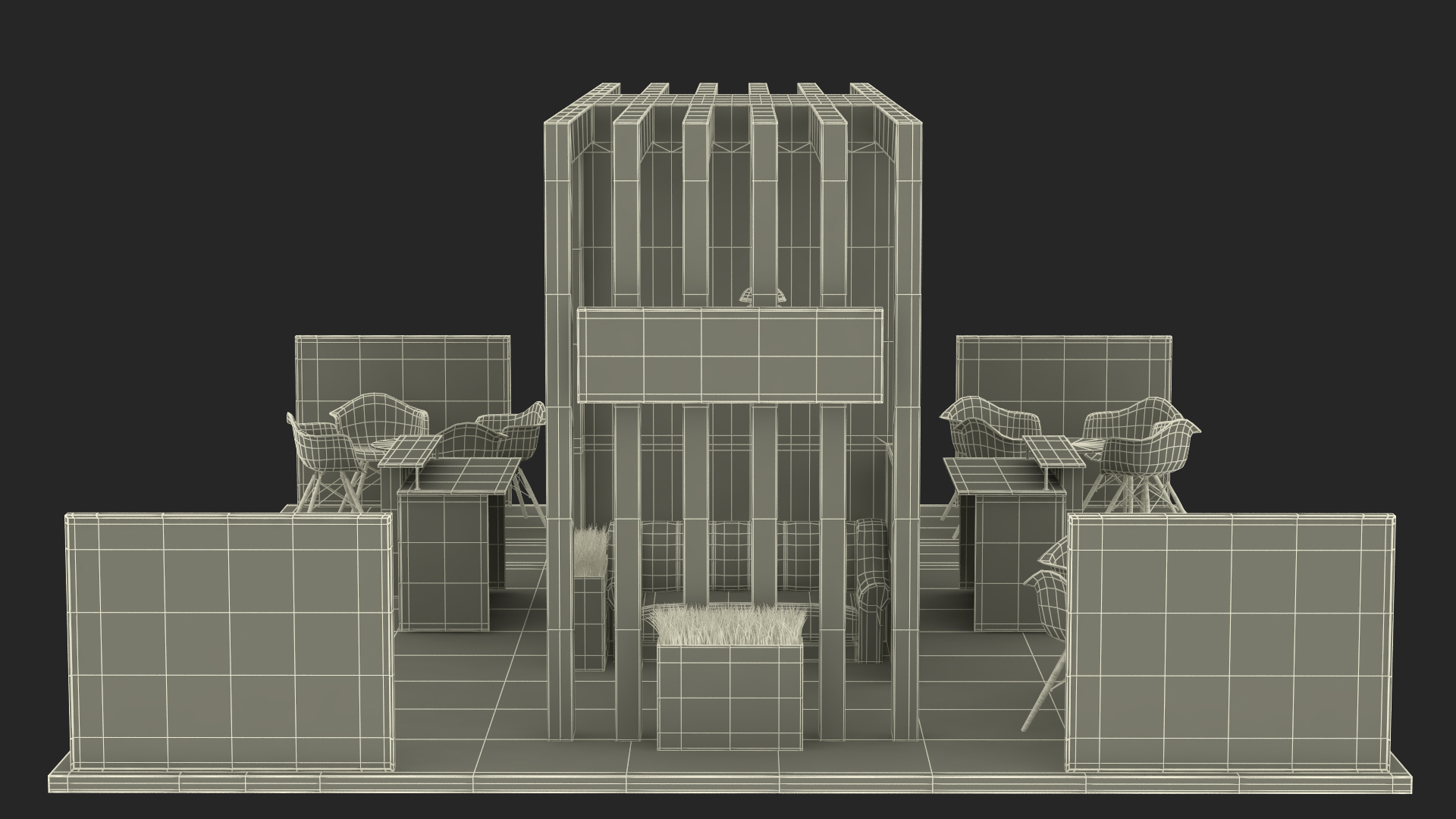 Trade Show Exhibition Booth 3D