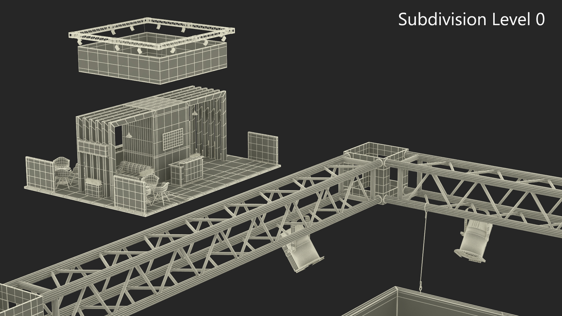 Trade Show Exhibition Booth 3D