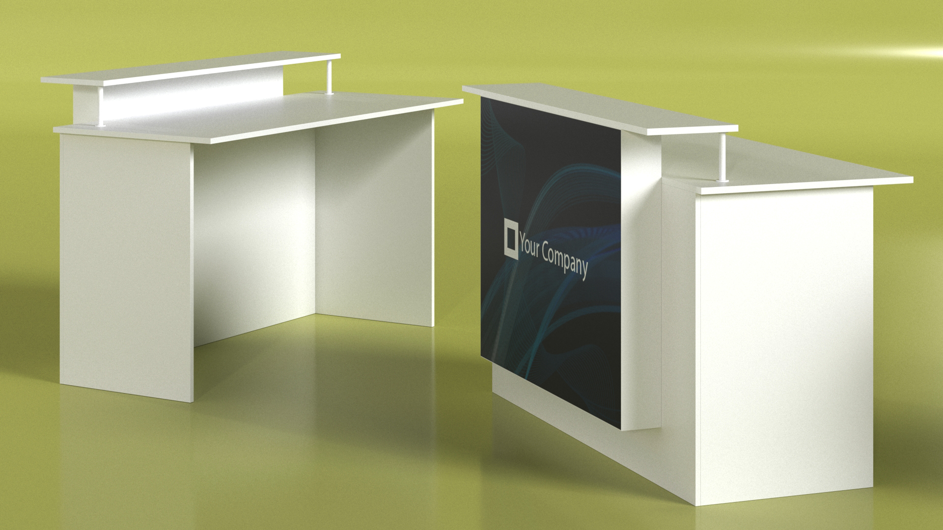 Trade Show Exhibition Booth 3D