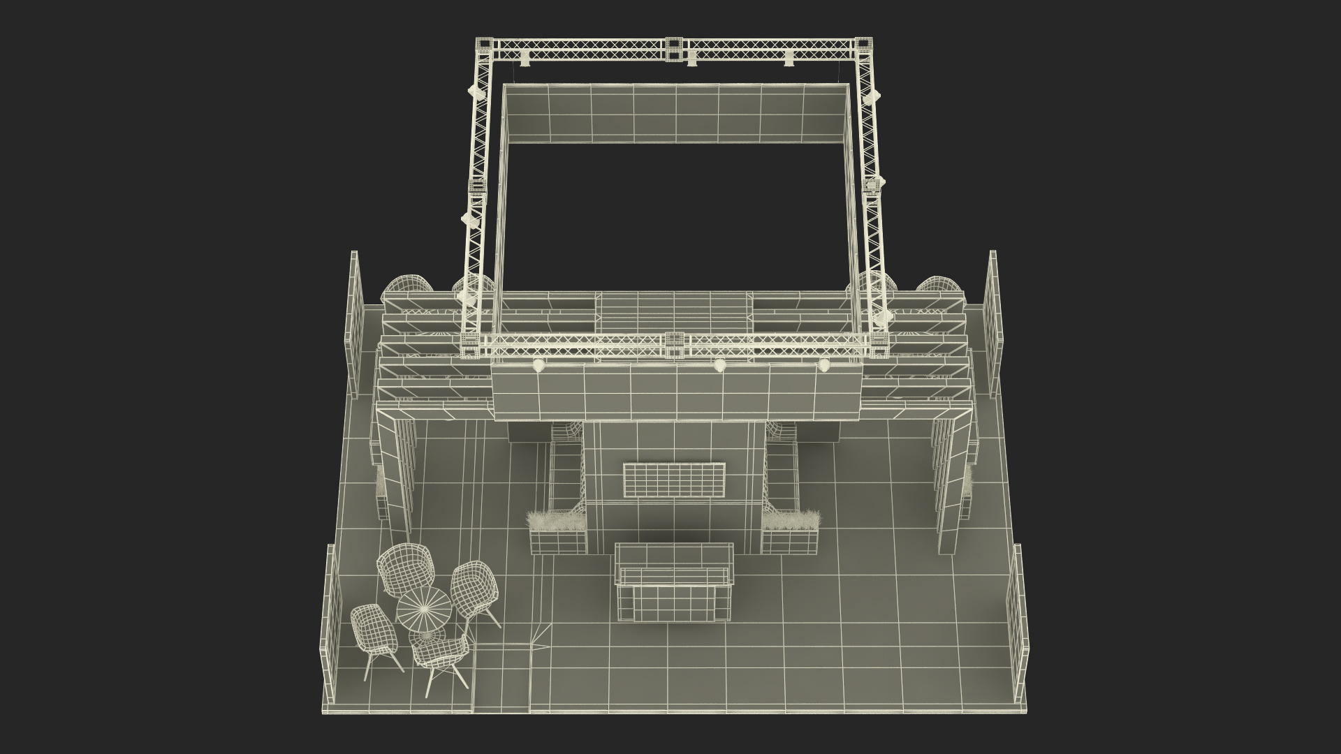 Trade Show Exhibition Booth 3D