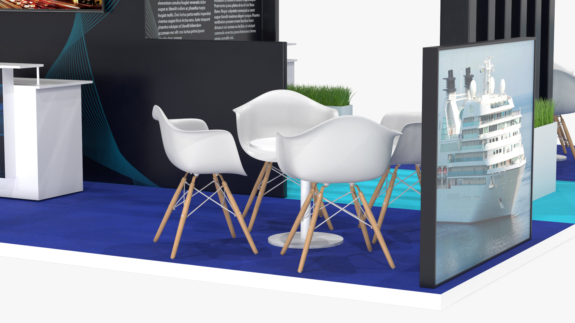 Trade Show Exhibition Booth 3D