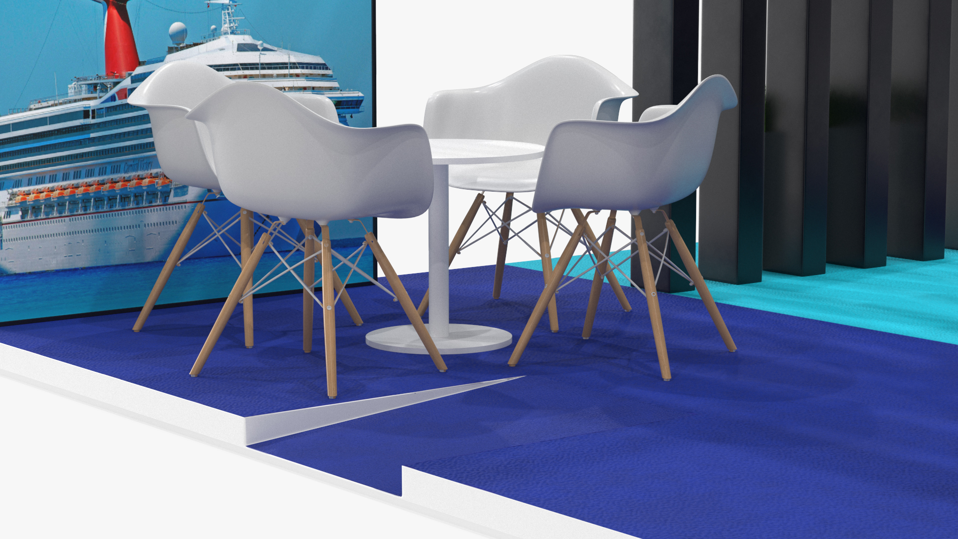 Trade Show Exhibition Booth 3D