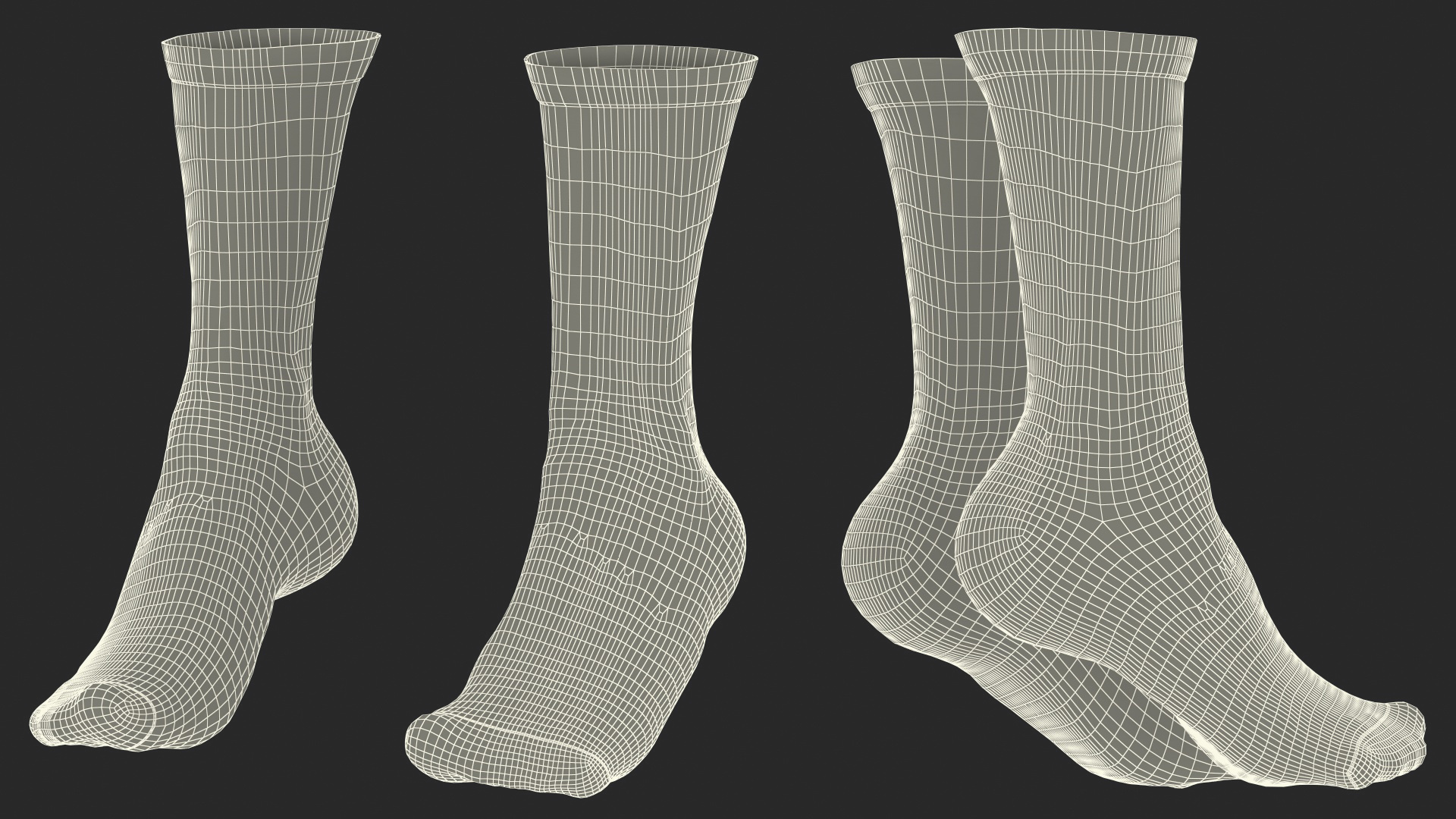 3D Long Socks Nike Blue on The Foot Standing Toes