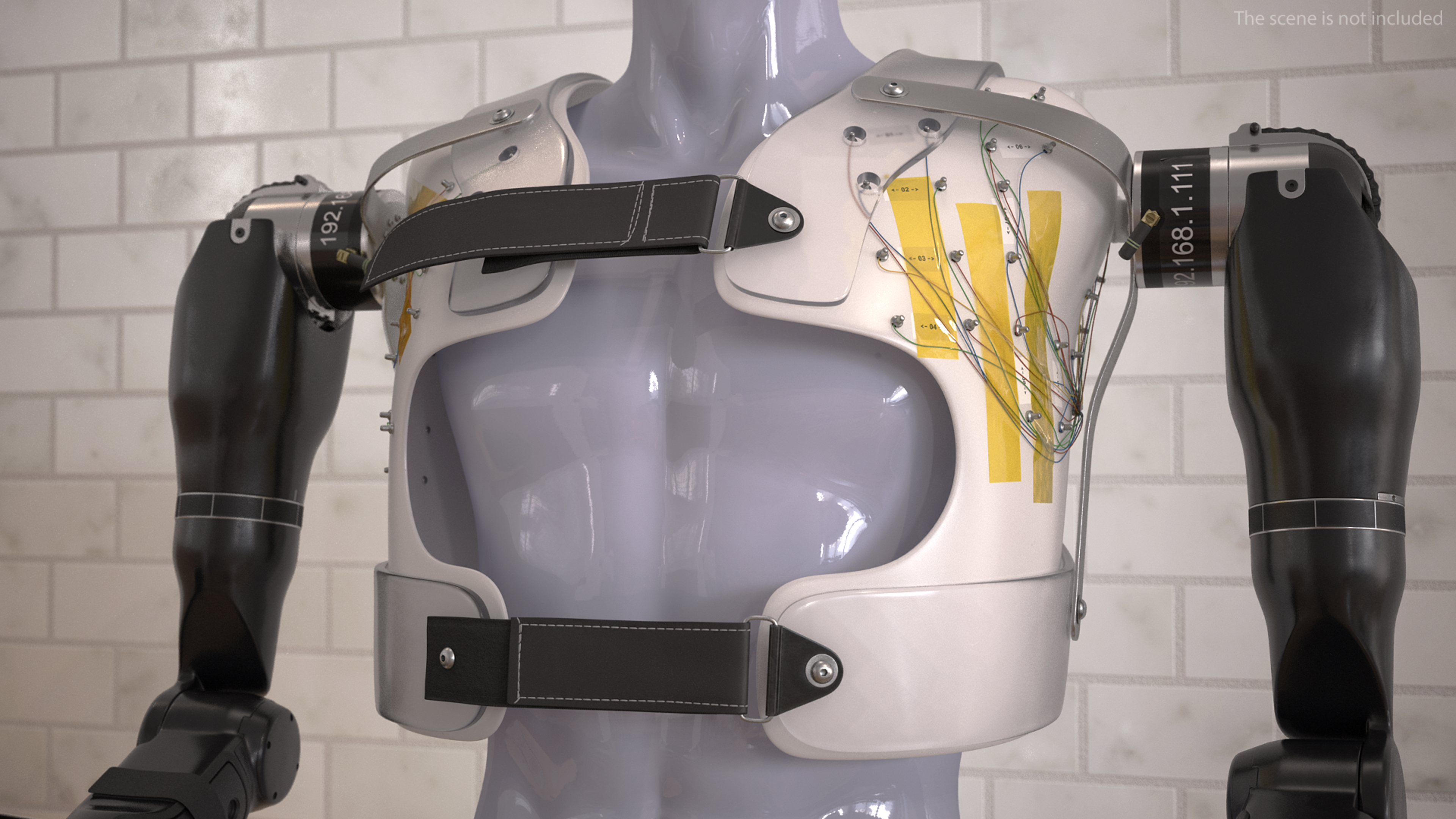 3D Modular Prosthetic Limbs Fur model