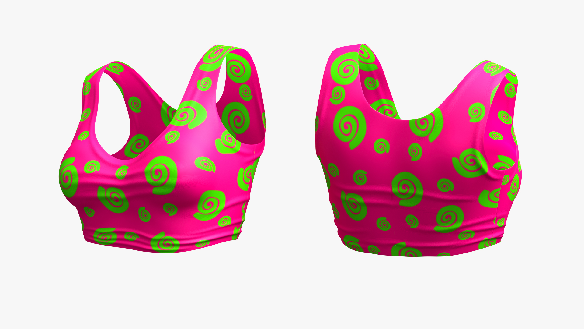 European Woman in Summer Style Outfit 3D