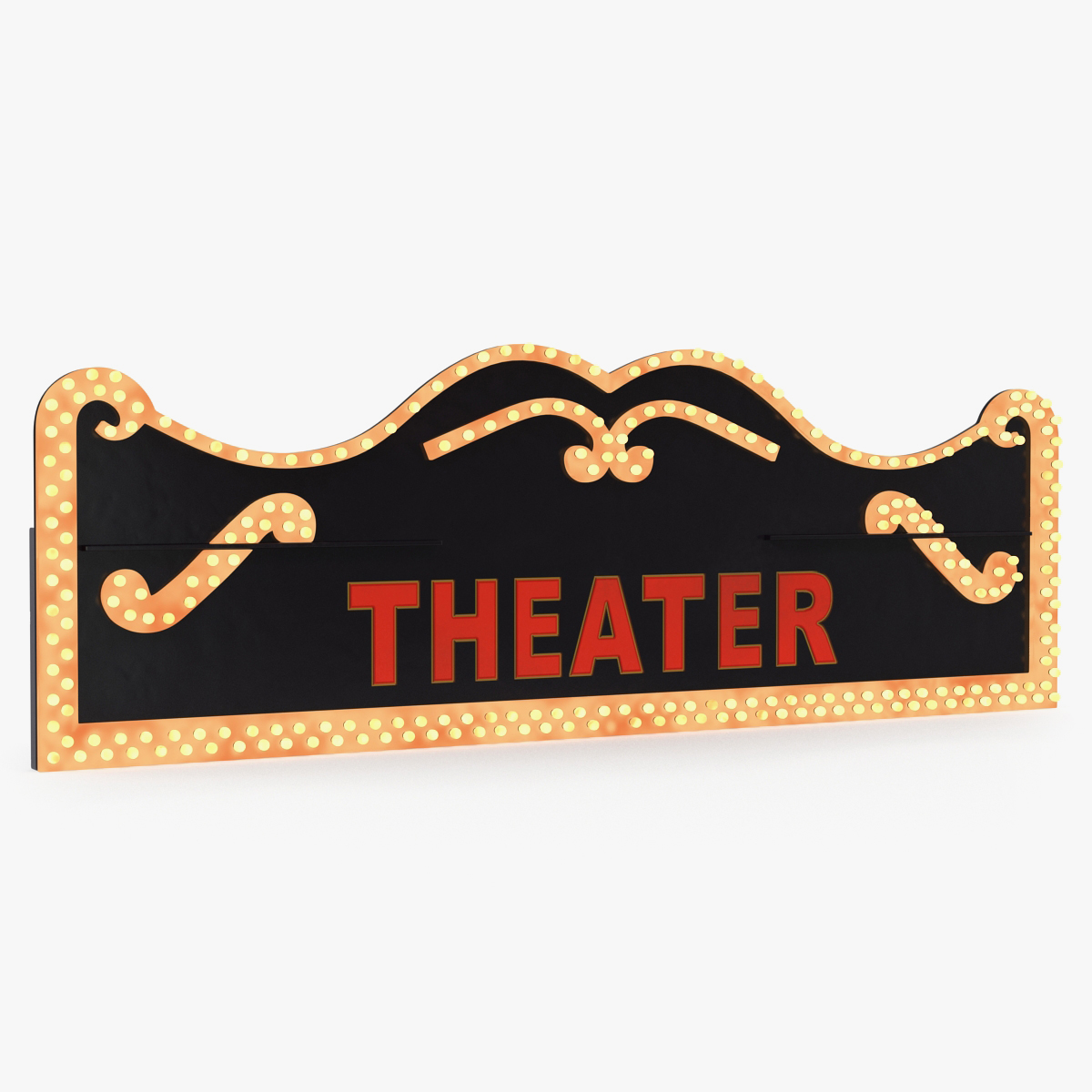 Decorative Theater Sign