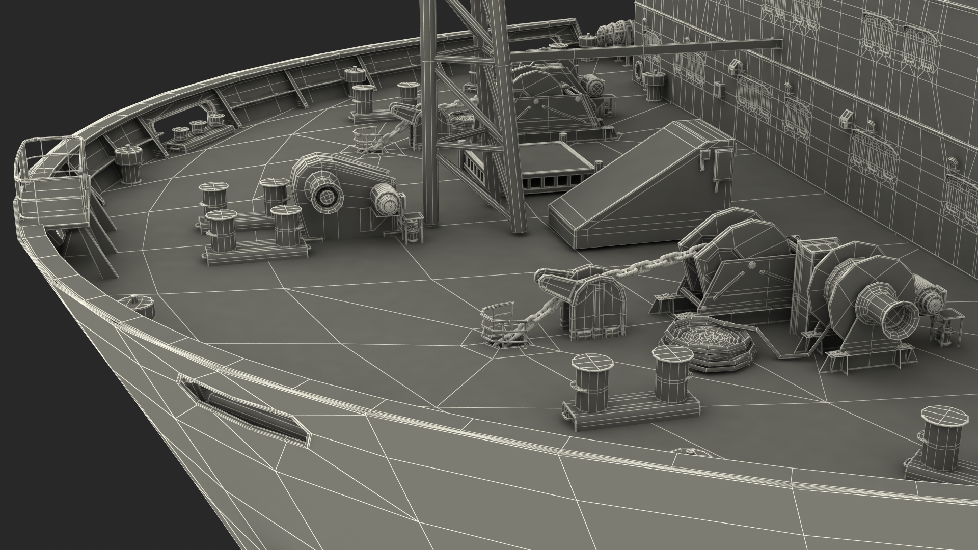 3D model Blue Marlin Ferrying Cargo Tanker Rigged
