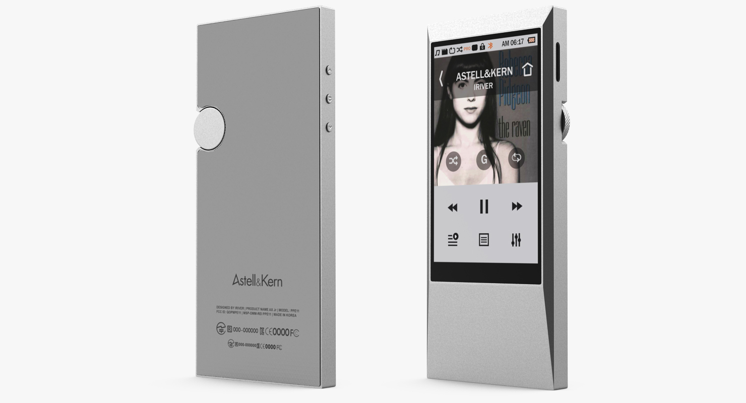 3D Hi Res Music Player Astell and Kern AK Jr