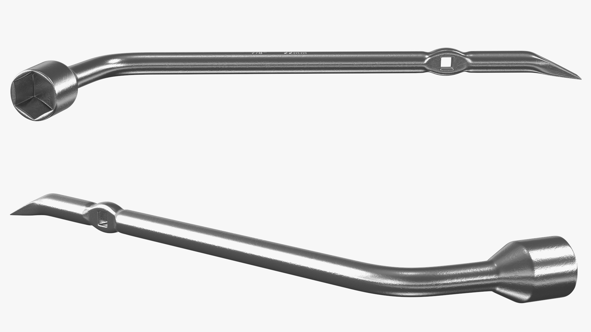 Tire Lug Nut Wrench 3D model
