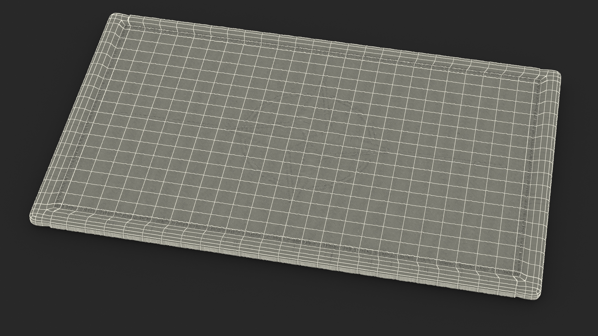 3D model NATO Flag Patch